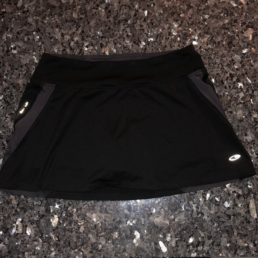 Champion Black and Grey Reflective Skorts  - 2